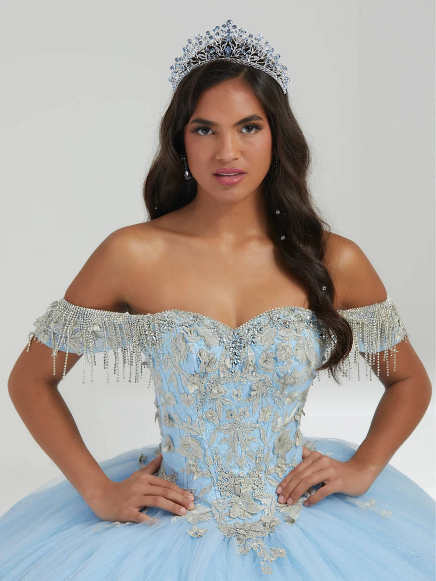 LorstudBlush-Robes de Quinceanera roses, appliques de dentelle dorée, robe de Rhmexicaine Sweet 16, robe éducative, Butfamil15 anos, YQD139, 2024