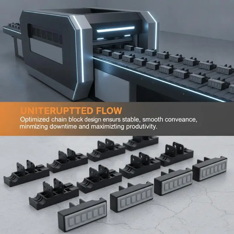 Conveyance Chain Block 1Pcs Anti-slip Conveyor Pad Fit for Homag Brandt Edge Banding Machine Replacement Accessories