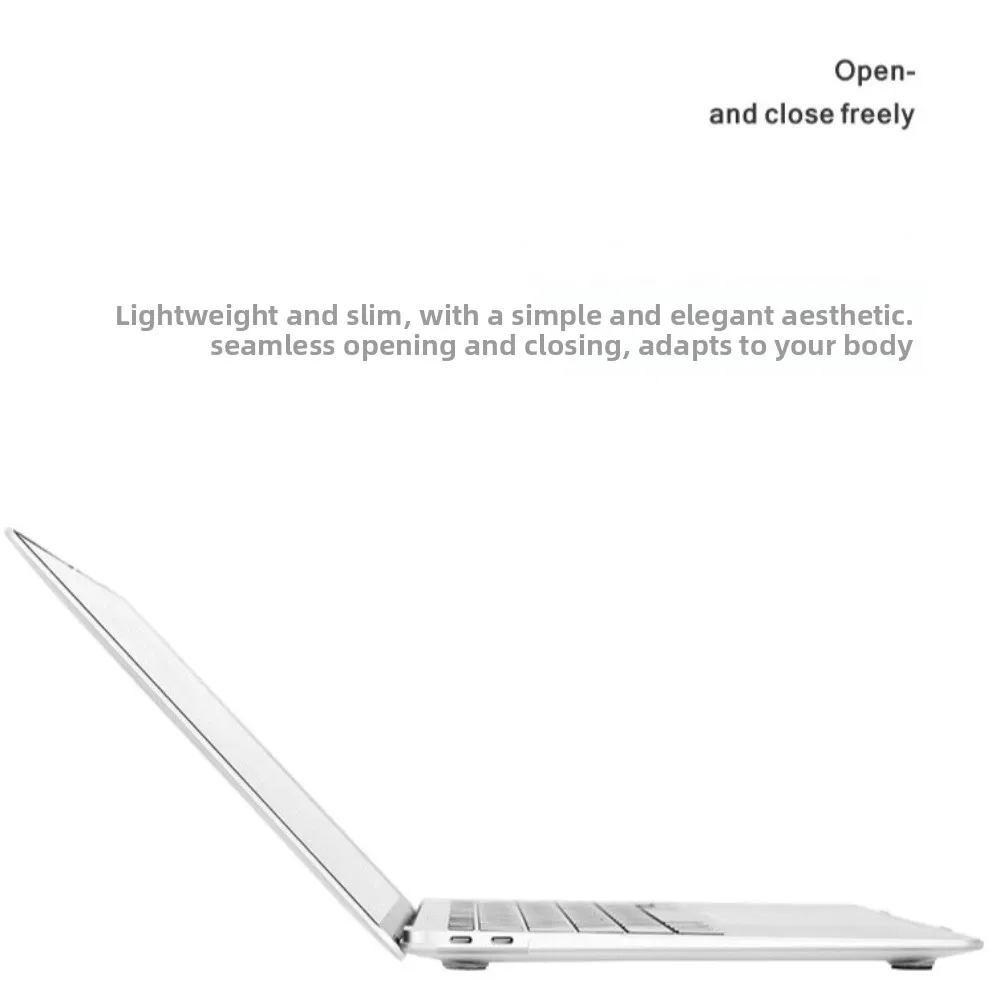 

Anti Fingerprint Laptop Sleeve Case Plastic Anti-slip Laptop Protective Case for Pro14 a2442/a2779/a2992/a2918/a3112/a3185/a3401