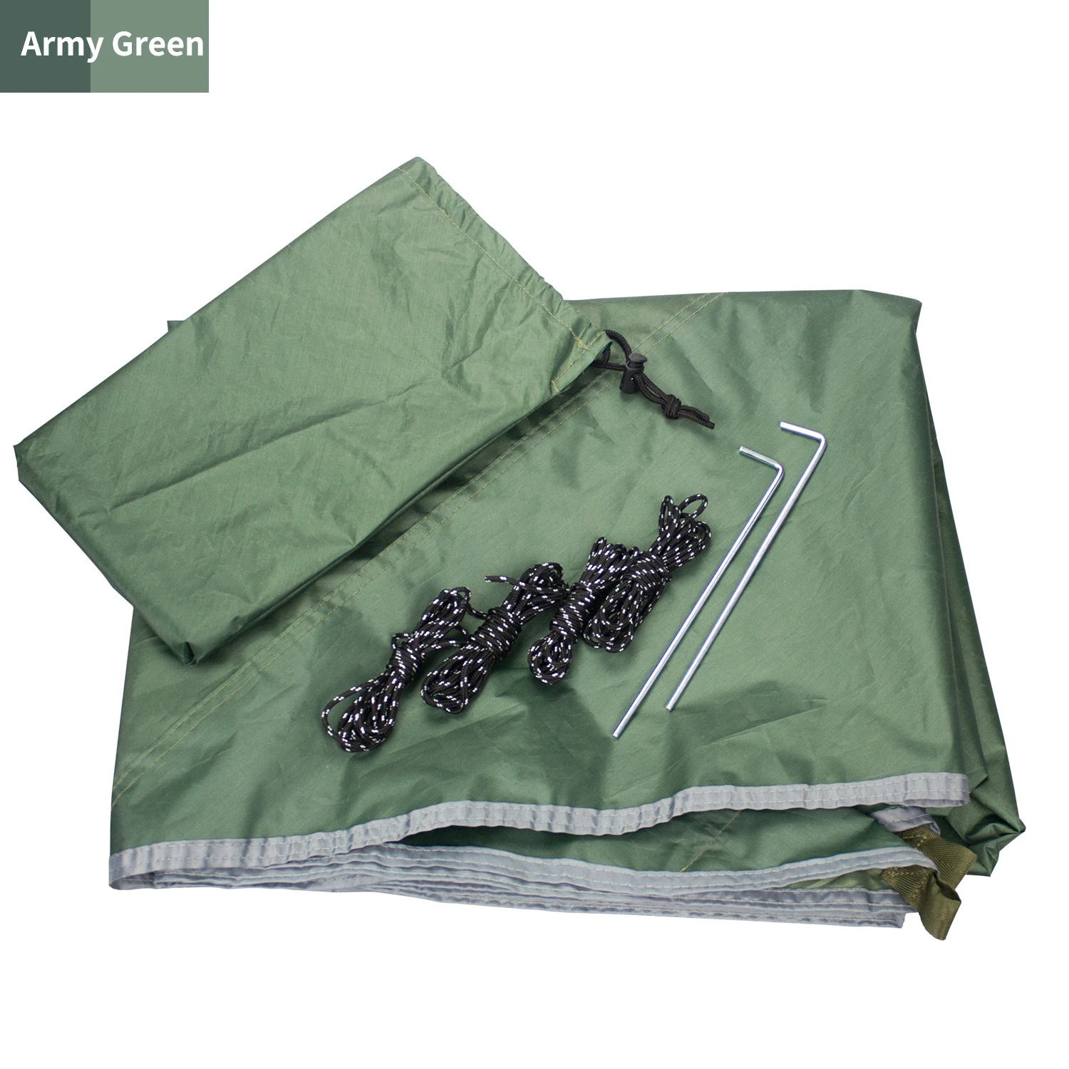 모기장 및 캐노피 세트가 있는 해먹 야외 캠핑을 위한 휴대용 빠른 개방형 해먹 플러스 방수 차양 캐노피