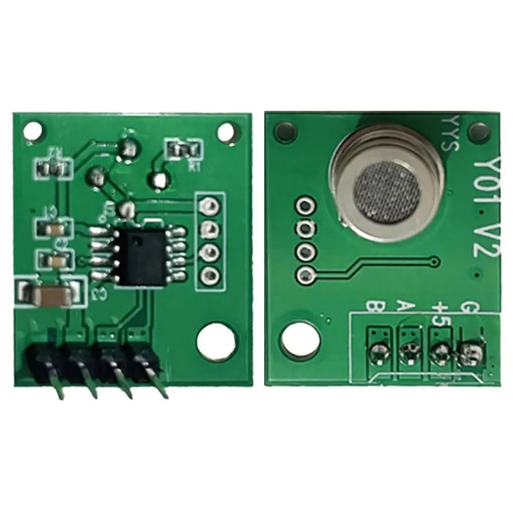 Air Quality Monitoring Module TVOC CO2 Formaldehyde 3-in-1 Sensor Modules with UART Serial Port High Precision