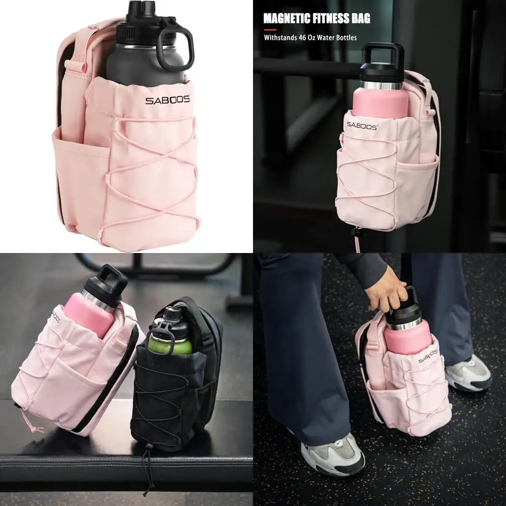 

Unisex Magnetic Closure Gym Sling Bag for Fitness, Sports, and Travel Essentials