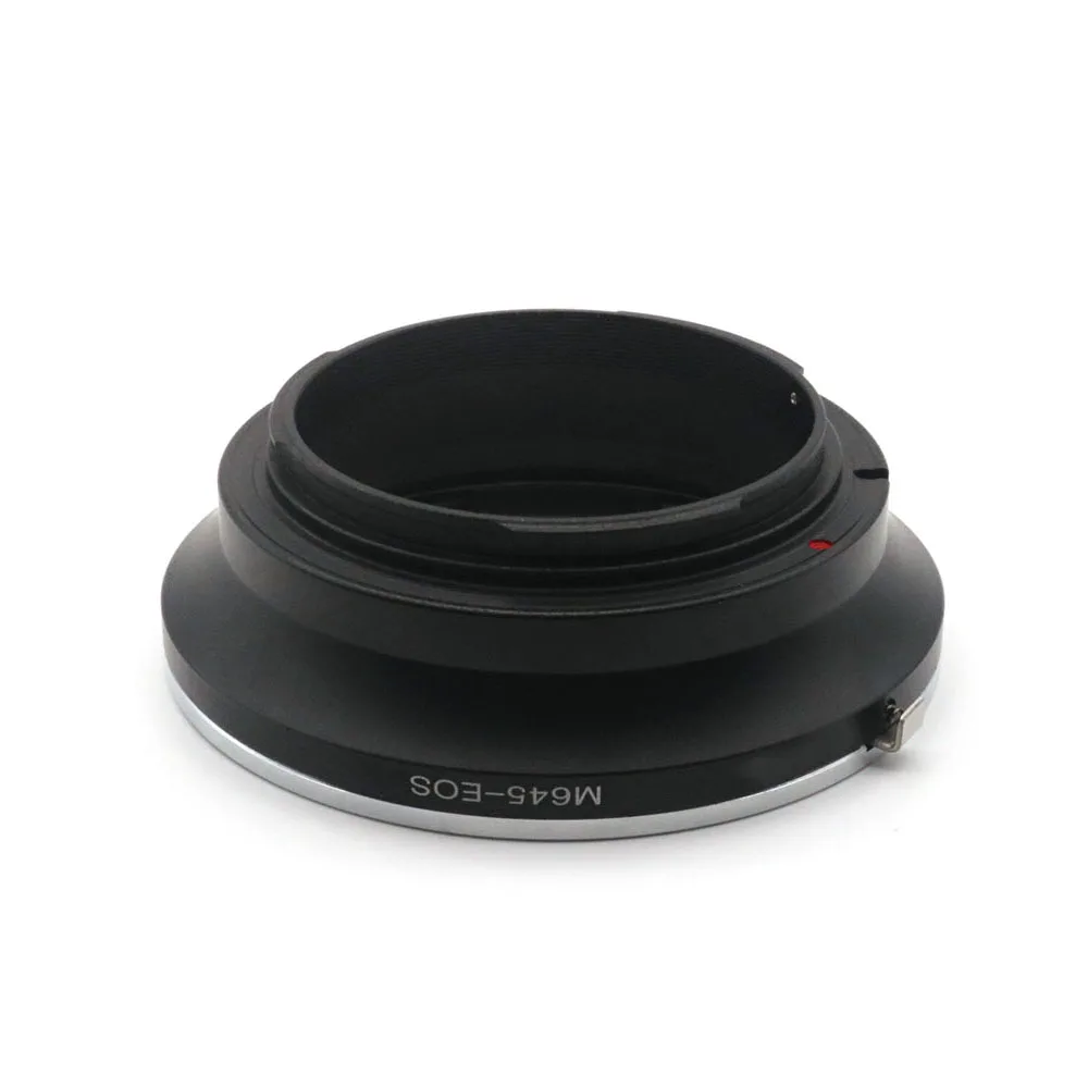LinGo Adapter Ring for Mamiya 645 M645 Lens,for Canon for EOS EF Mount Camera for 5D II 600D 7D 60D 700D 650D,Lens Adapter