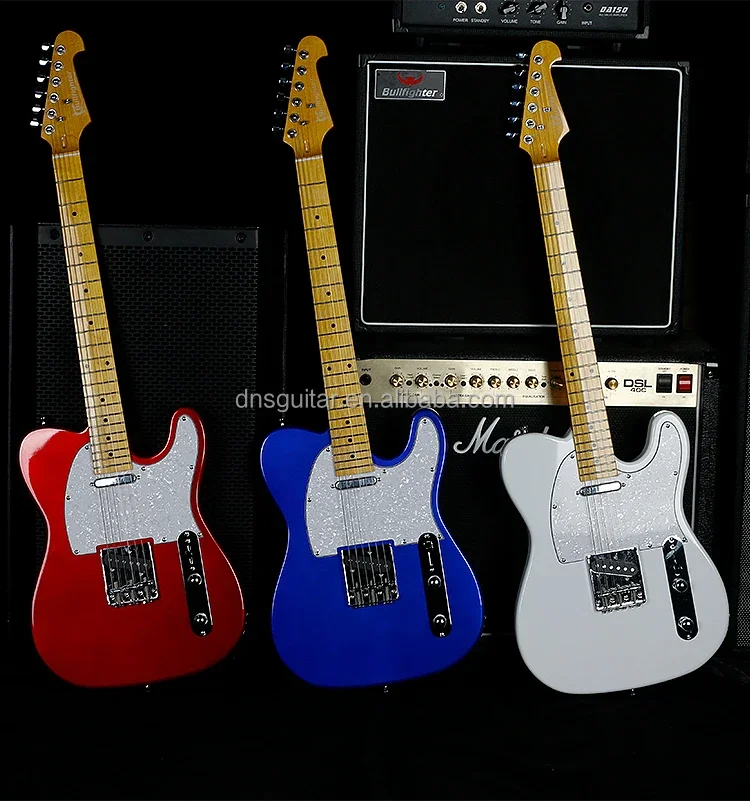 Chinese Professional Manufacture OEM 22frets Electric TL Guitar Custom Guitar Electric Guitar