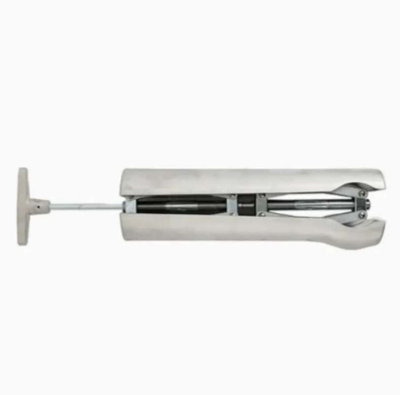 Professional Cast Aluminum Boot Stretcher, Manual Shoe Expander for Calf & Ankle, Stretch Tight Boot Shaft