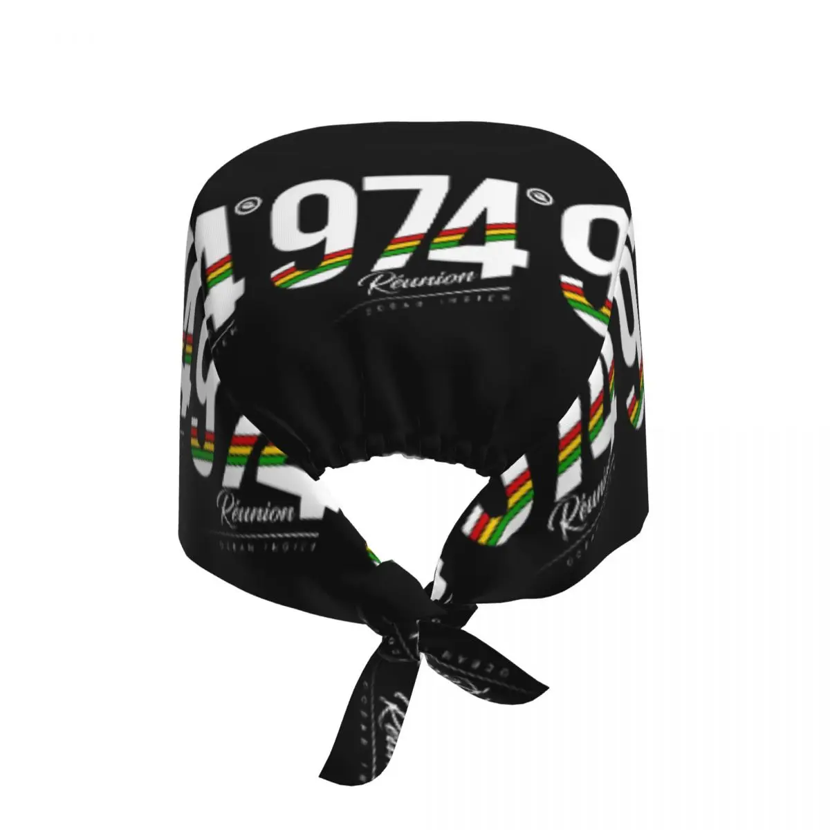 974 Reunion Isalnd Medical Staff Scrubs Hat Women Men Rasta Strips Doctor Nursing Surgical Cap Scrub Caps
