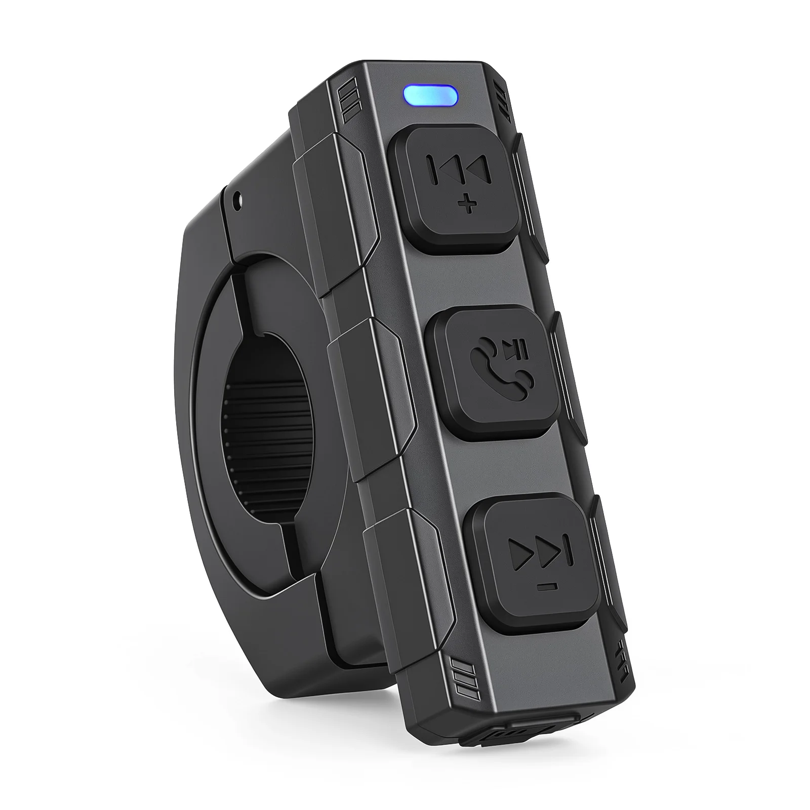 Smart Steering Wheel Controller Handlebar Remote Control For Motorcycle Helmet Headset Earphone Remote Controller Music Player
