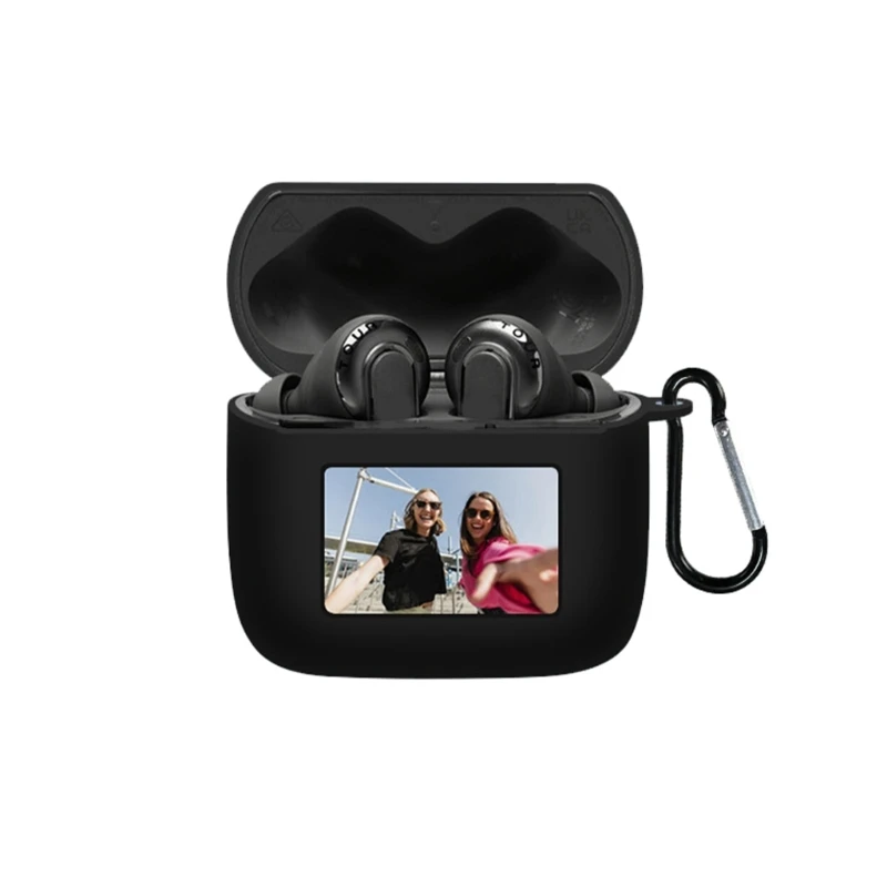 

Shockproof Silicone Earphone Protective Case Cover with Hook for Pro3