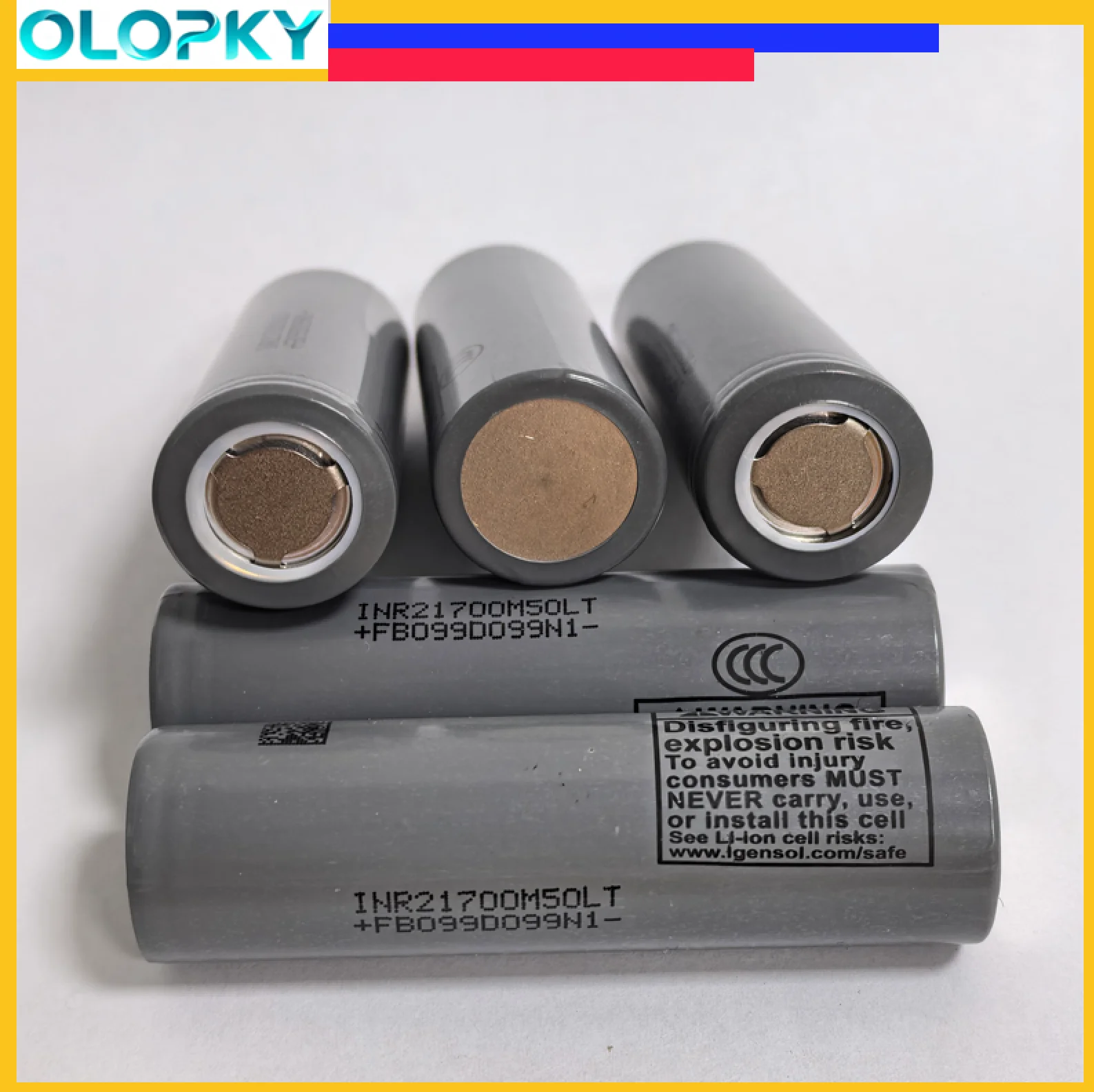 LG21700 5000mAh 15A 3.7V 3C  Flat Head Battery High capacity Small Fan Power Tool Model Ship Powerbank Flashlight  LED Batteries