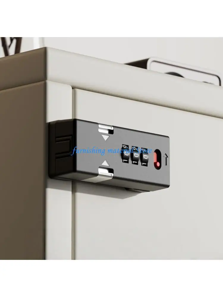 

Y5GD Heavy Duty Zincs Alloys Security Lock Keyless Door Bolt for Drawers and Locker