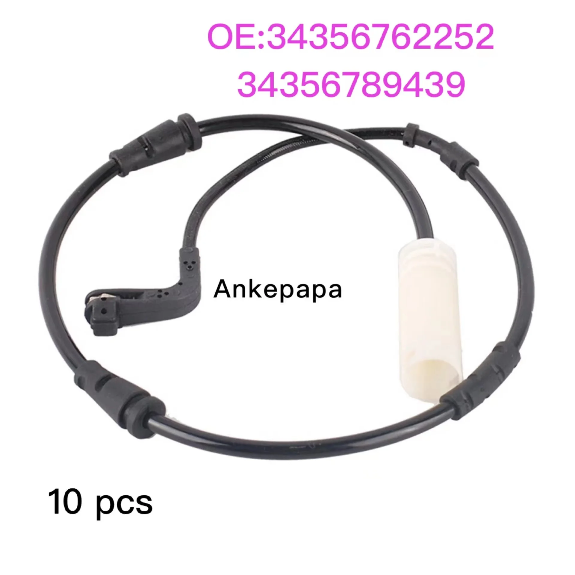 

Brake Pad Sensor for BM E81 E87 E88 E90 E92 320 325 318 120 Brake Pad Wear Warning Contact 10PCS 34356762252 34356789439