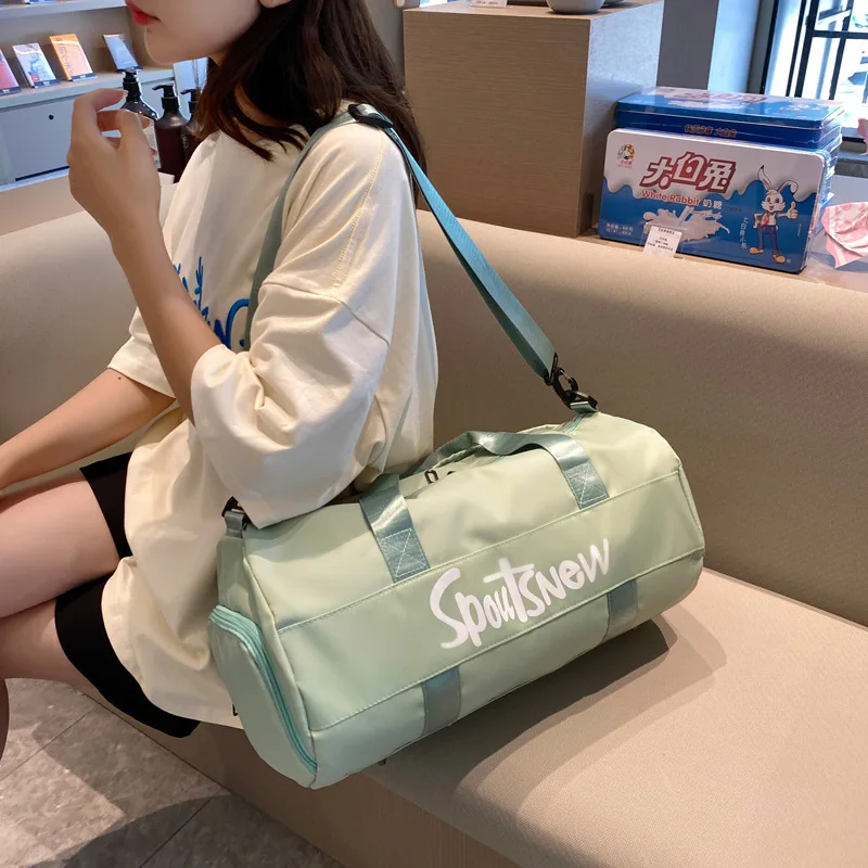 Bolso de hombro impermeable para hombre y mujer, bolsa deportiva cruzada para gimnasio, zapatos de viaje, Yoga, natación al aire libre
