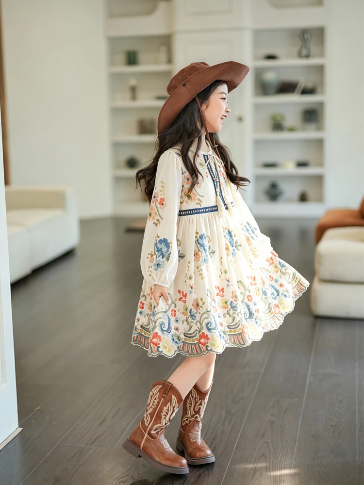 nuevo-vestido-de-verano-para-mujer-y-nina-estilo-occidental-estampado-con-mangas-abullonadas-dobladillo-con-volantes-cin