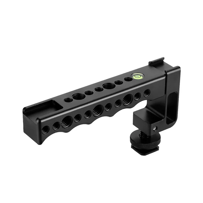 

YUESHEN Cold Shoes Mount for Camera Cage Universal Hot Shoe Handheld Video Stabilizer Top Handle for DSLR Cameras CNC Machining