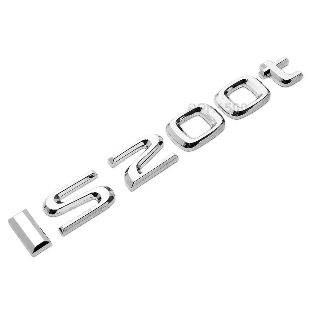 

Для багажника Lexus OEM Chrome IS 200t логотип значок эмблема автомобиля Замена F-Sport
