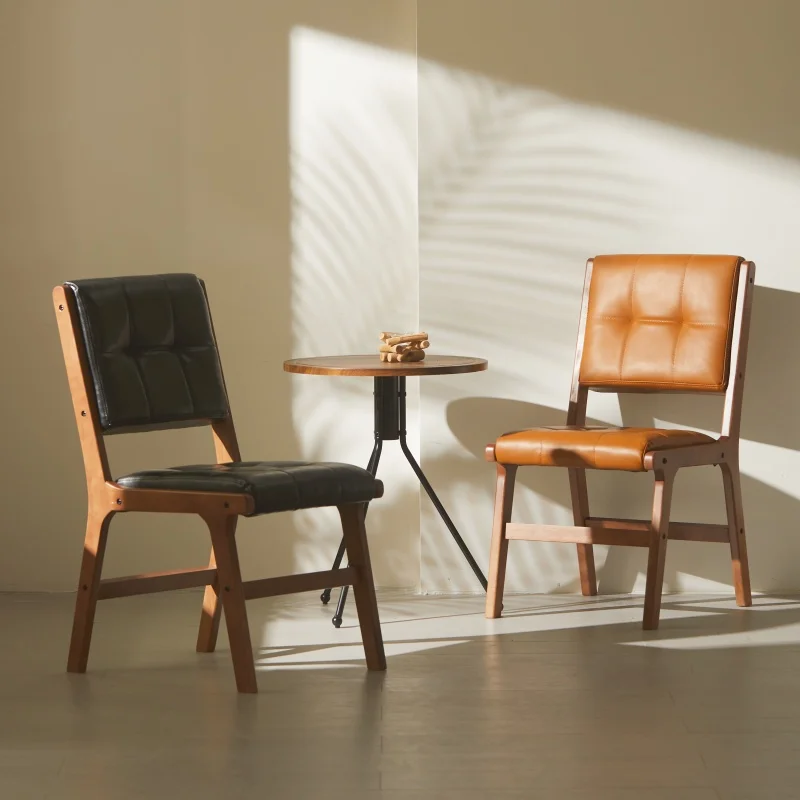Dining Chairs Mid Century Trendy Premium Living Room Dining Chairs Simple Rustic Cadeira Furniture Home
