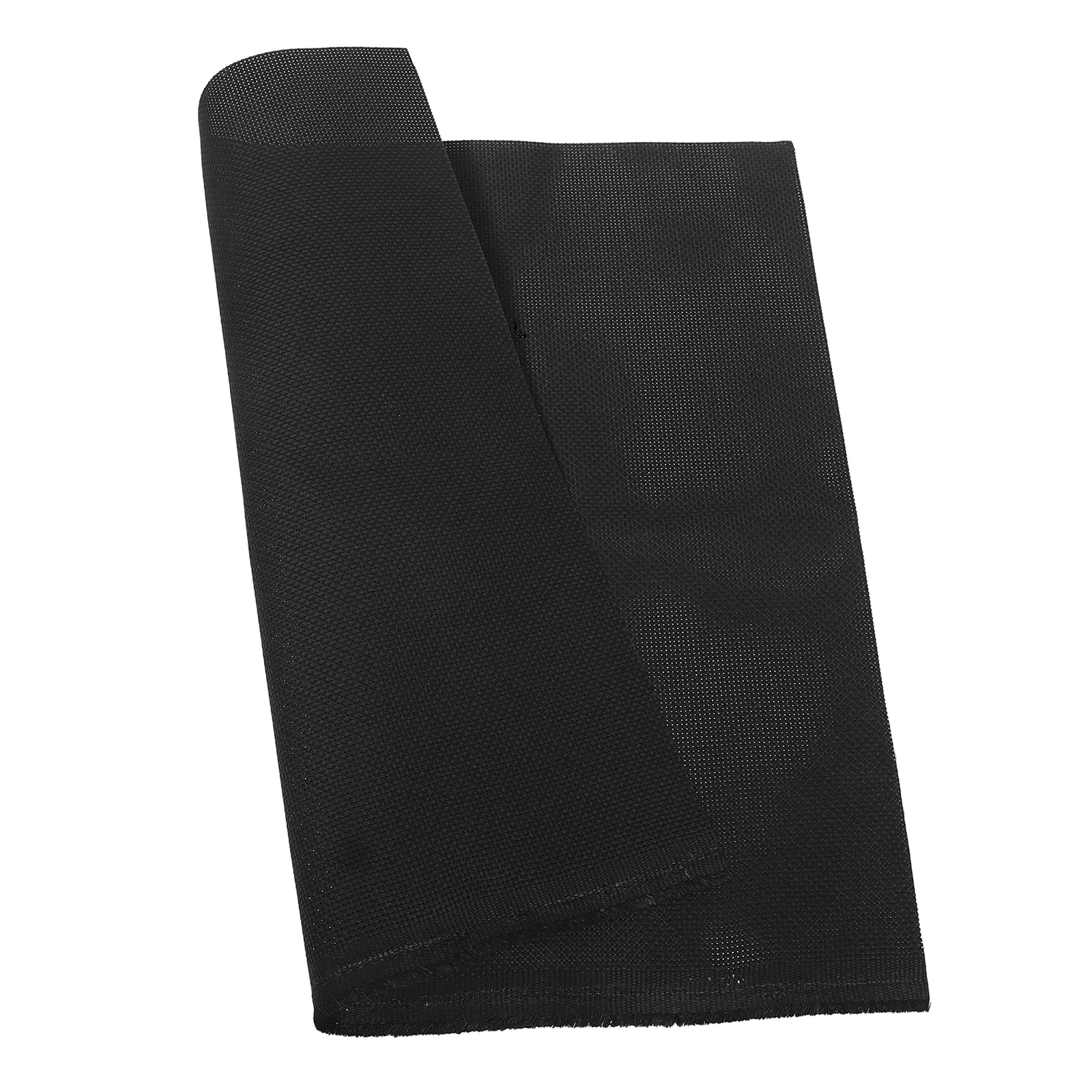 50X50Cm Cross Stitch Cloth Cotton Embroidery Fabric Black Soft Easy Handling For Diy Crafts Home Decor Needlework Projects Black