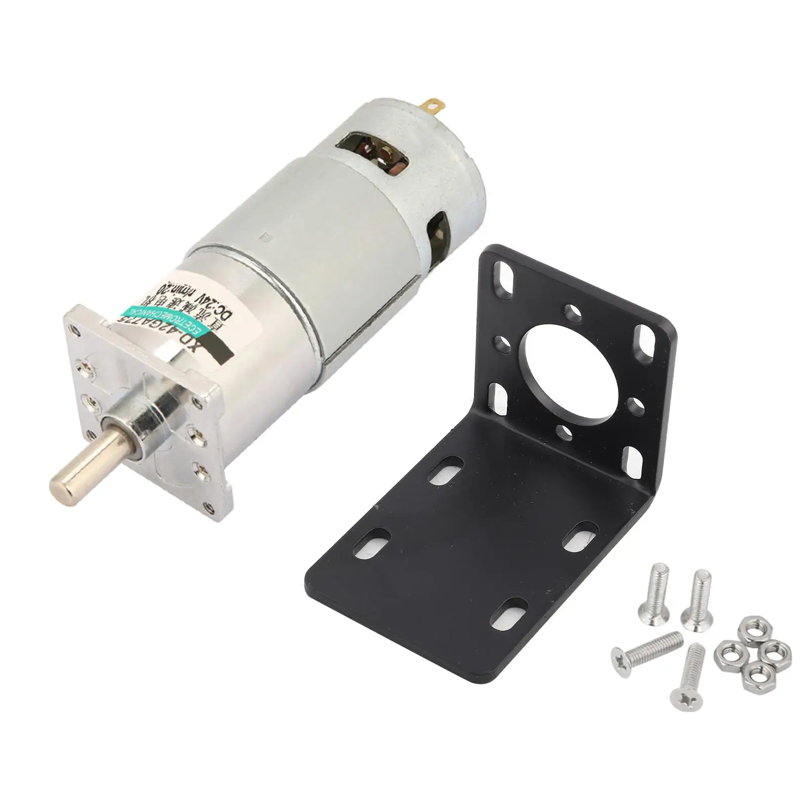 

Adjustable Speed XD-42GA775 DC12V/24V Micro Gear Motor with Large Torsion and Bracket Support