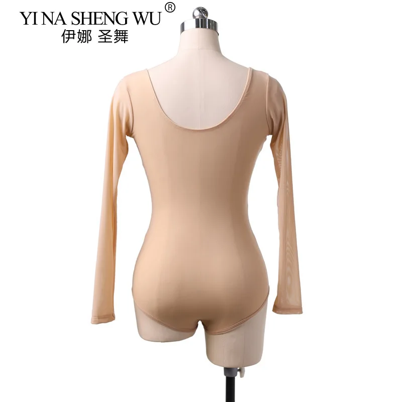 Nueva danza levantamiento de pecho Top de una pieza mujeres adultas ropa transpirable y cómoda danza del vientre hilo de agua ropa de una sola pieza