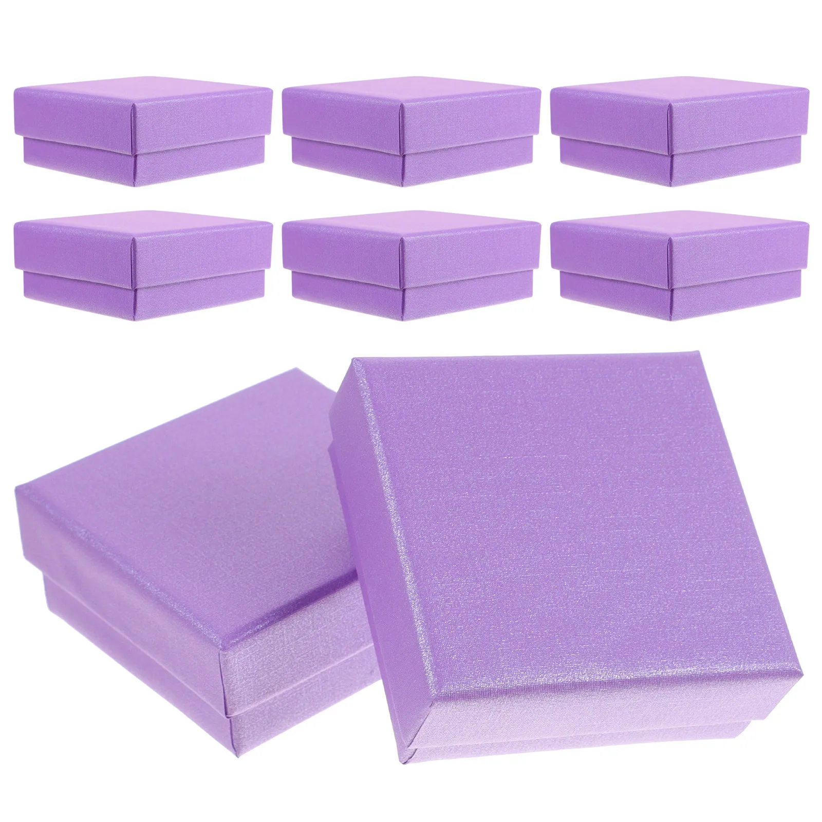 

Набор из 12 маленьких подарочных коробок для украшений, оптовая упаковка, квадратные коробки для серег в ретро-стиле, органайзеры для хранения украшений для дома, магазина, спальни