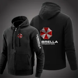 Men New Umbrella Corporation Casual Solid Pullovers Comfrtable Harajuku Elegant Fashion Handsome Slim Classic Sweater Tops