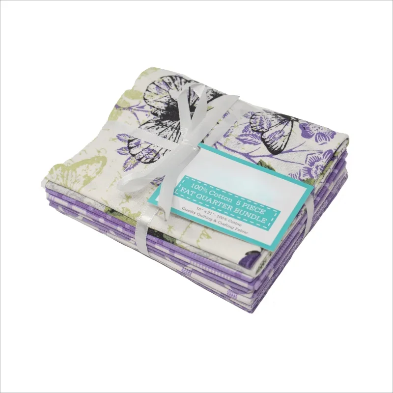 

Best.5Pcs 100% Cotton, Sewing & Crafting, Lilac Fabric Bundle, 21 x 18,Popular.Fast shipping.Innovative