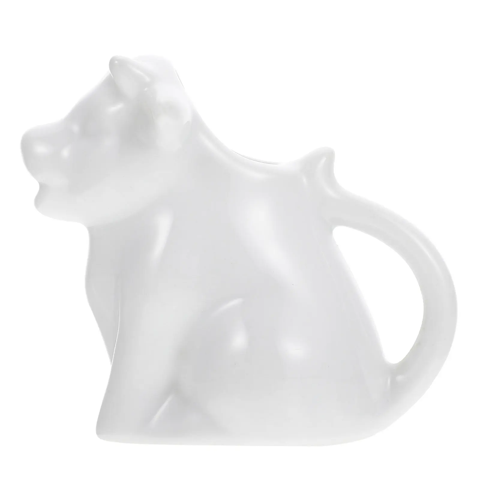 Animal Shaped Ceramic Coffee Frothing Cup Compact Milk Jug Kitchen Supply Multipurpose Beverage Container Unique Design view 4