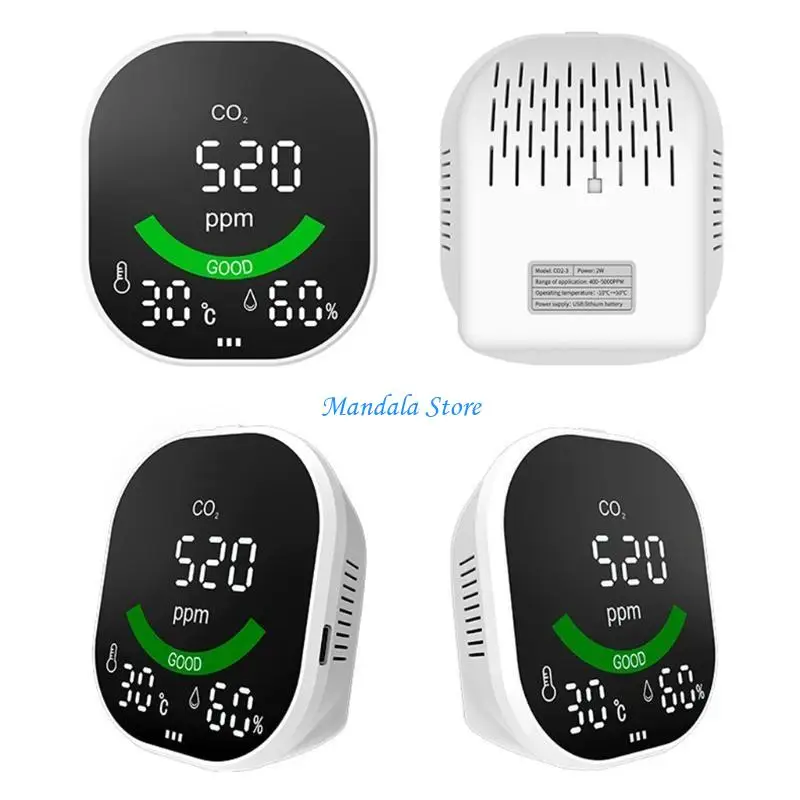 

U2JC Air Quality Monitor with NDIR Air Quality Monitor Portable Meter