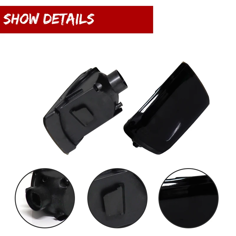 Car Front Bumper Turn Signal Light Cover Housings Kit For 2003-2005 Toyota 4Runner Front Corner Parking Lamp, No Bulb / Socket