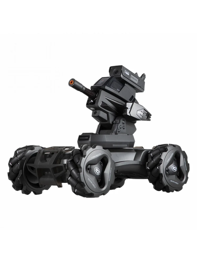 لعبة دبابة قتال RC الذكية مع قفل ليزر - أسود/أبيض لؤلؤي رائع، هدية للأطفال