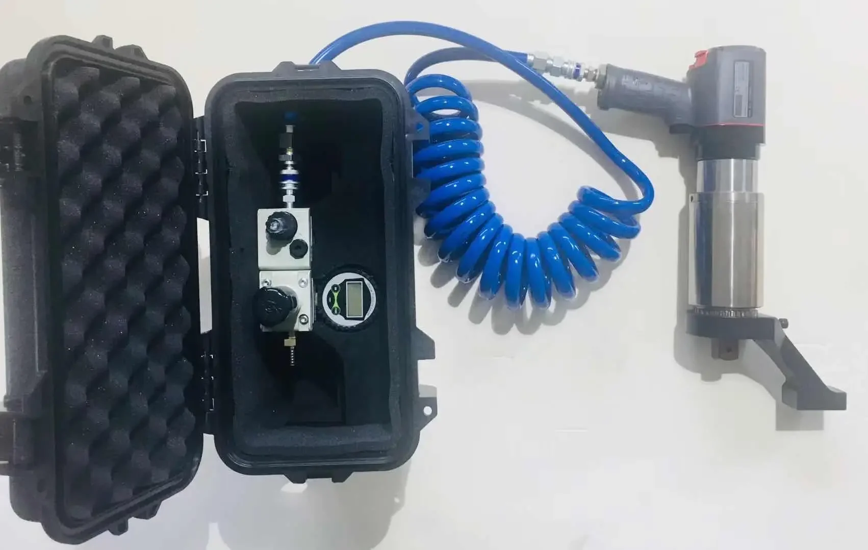 Chave de torque pneumática com desligamento automático ajustável de ar KSPW-40SS 700-4000Nm 1''