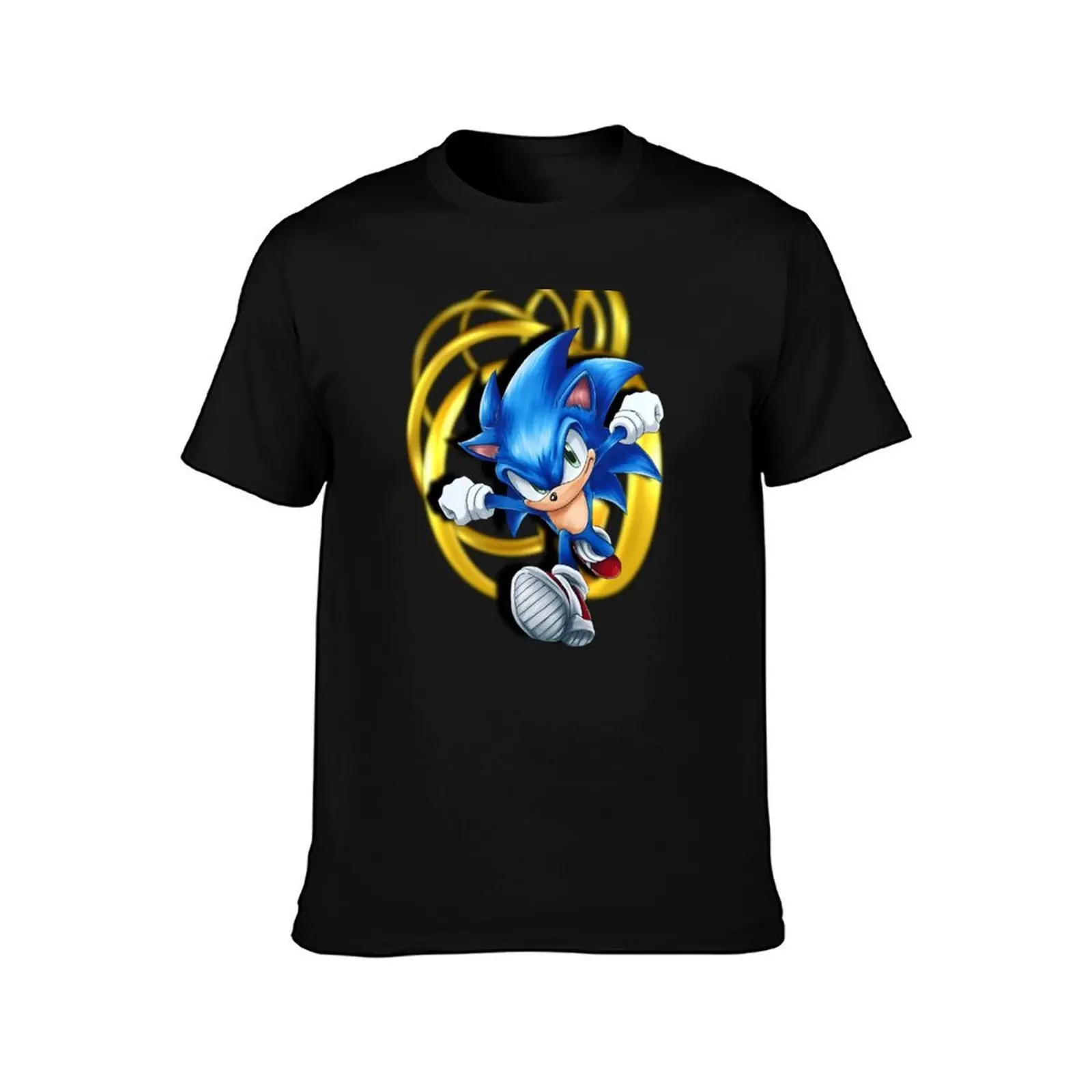 Gotta Go Fast T-Shirt, Summer Casual Cotton Tee, Oversized Streetwear Tops, Vintage Graphic Print, Loose Fit Short Sleeve