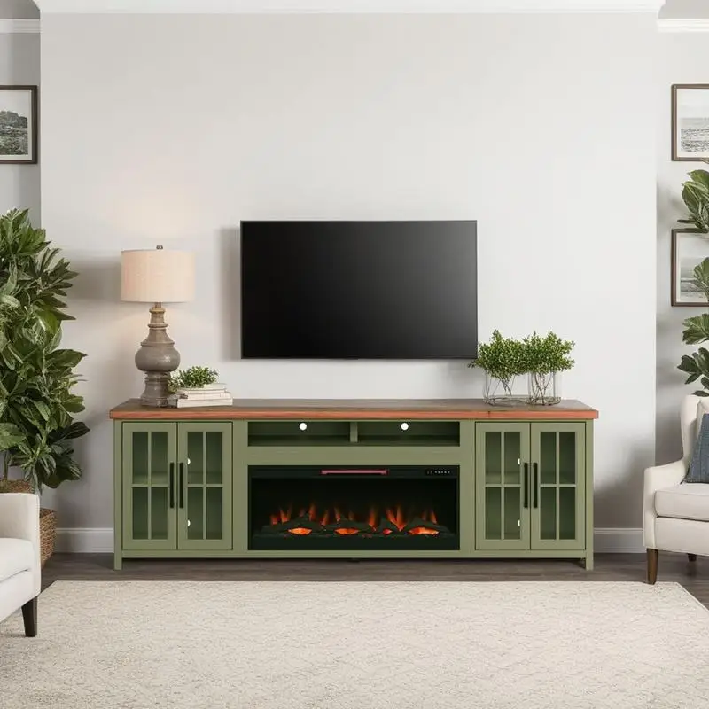 97-Inch Fireplace T… - image