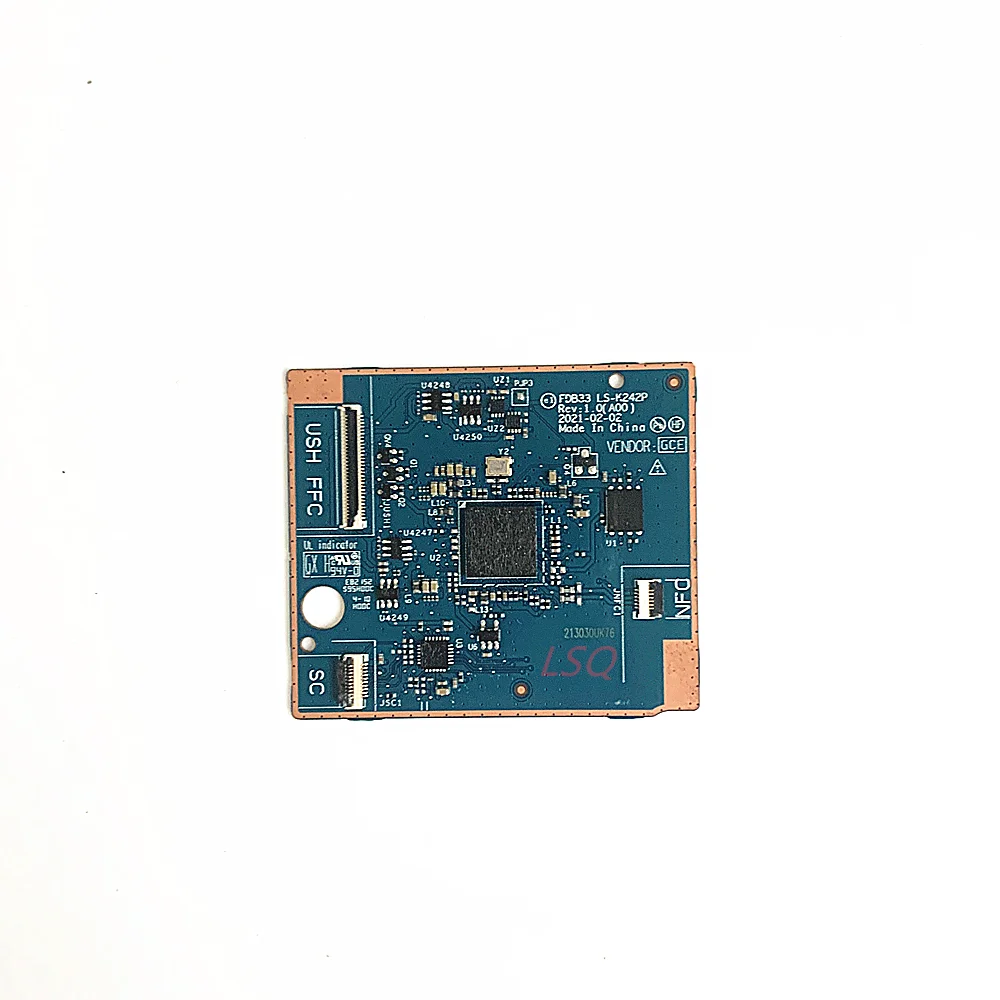 LS-K242P For Dell Latitude 7320 FDB33 USH FFC SC NFC Board CN-0171KC 171KC 100% Test OK