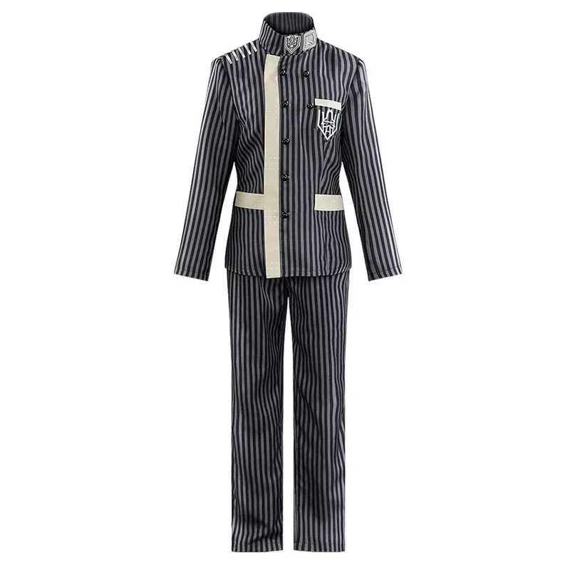 Danganronpa Saihara Shuichi Cosplay Costume Men Suits High School Student Uniform