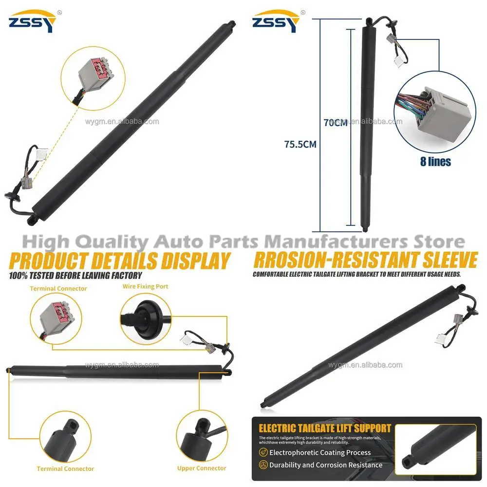 

1 pair For Power Liftgate Rear Tailgate Lift Struts Electric Tailgate Lift for Jeep Grand Cherokee 2013-22 55399277AD