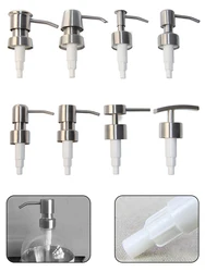 Lotion Bottle Dispenser Soap Dispenser Press Head 304 Stainless Steel For Shampoo Shower Gel 88x62mm Bathroom Accessories