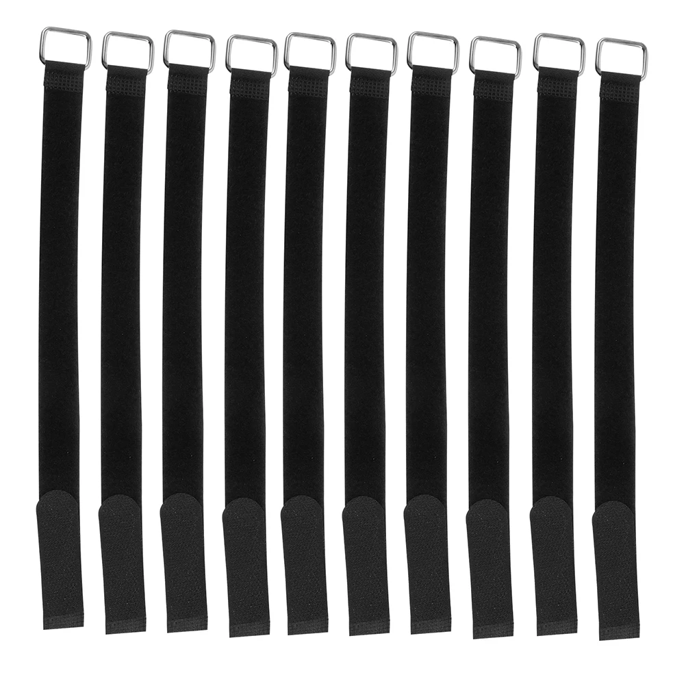 

25pcs Black 2CMx30CM Leg Guard Straps Baseball Catchers Gear Replacement Metal Buckle Stable Material Long Lasting