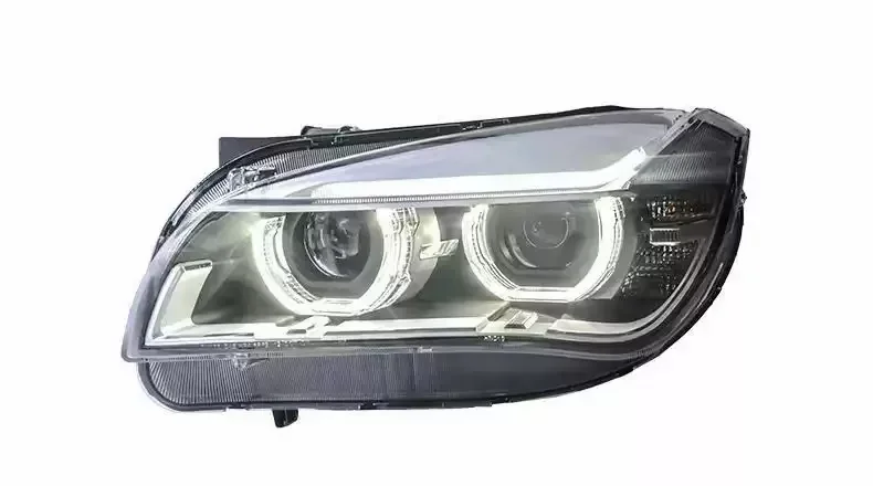 

Car Front Headlight LED DRL Daytime Running Light Headlamp Angel eyes for BMW X1 2014 Turn signal