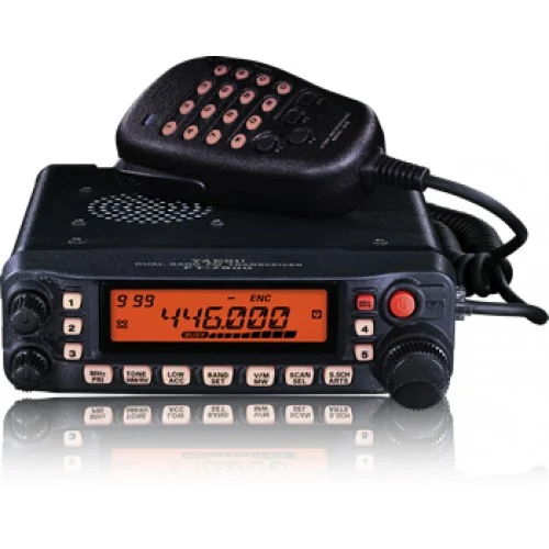 Yaesu FT-7900R Car Radio Vhf Uhf Dual Band Two Way Radio Communicator50km Long Distance Woki Toki Car Intercom HAM Walkie Talkie