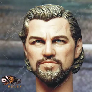 Belet-Star-Headsculpt nach Männern, Actionfigur Körper, Leonardo DiCaprio, Morgan, Freeman, Will Smith, 1: 6, Soldat, Filme, Anpassungen 12 10 Hauptverkäufe Leonardo DiCaprio Puppe - №5