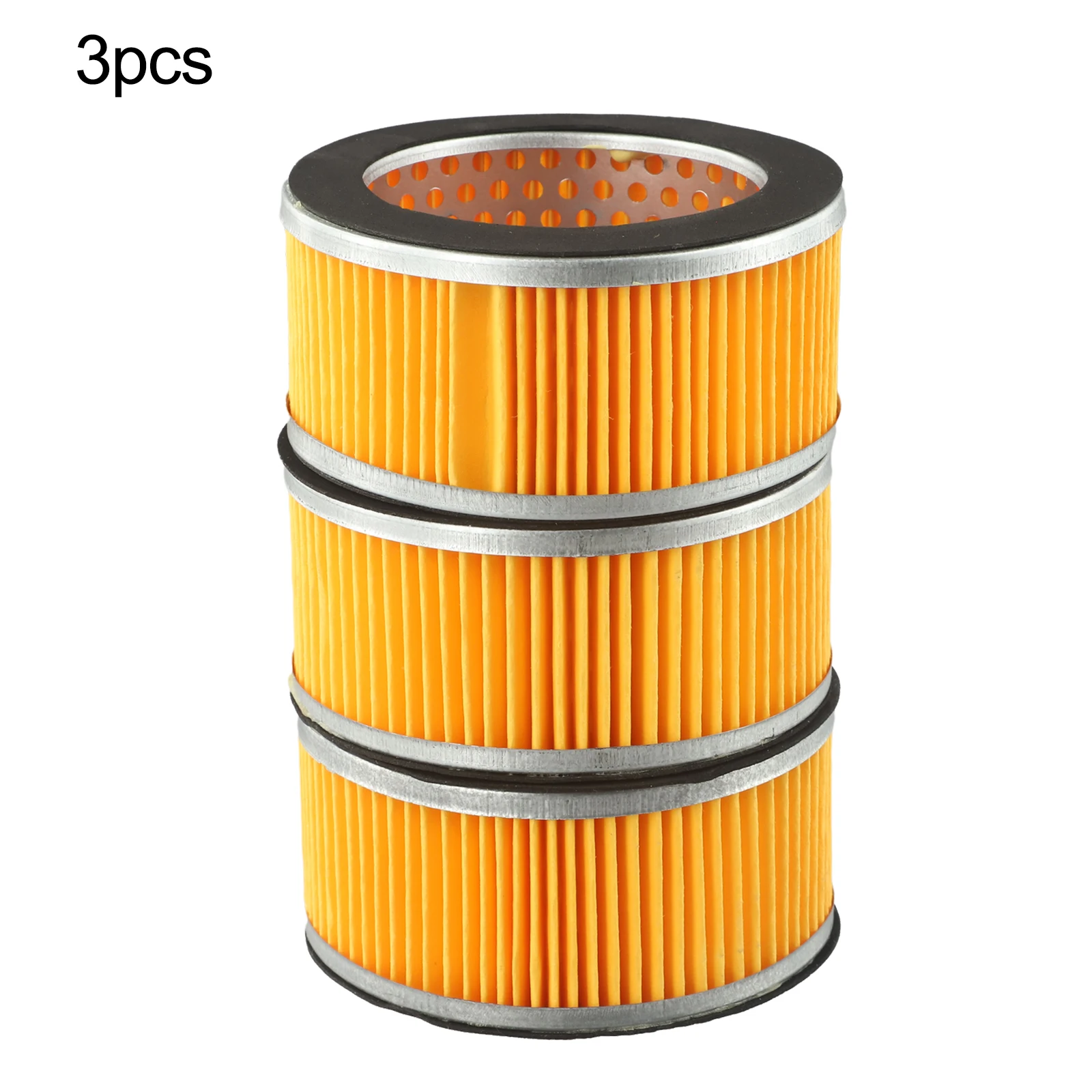 Cylinder Shape Inside Dia Air Compressor Element Filter Assembly Set of 3 for Routine Maintenance of Industrial Compressors