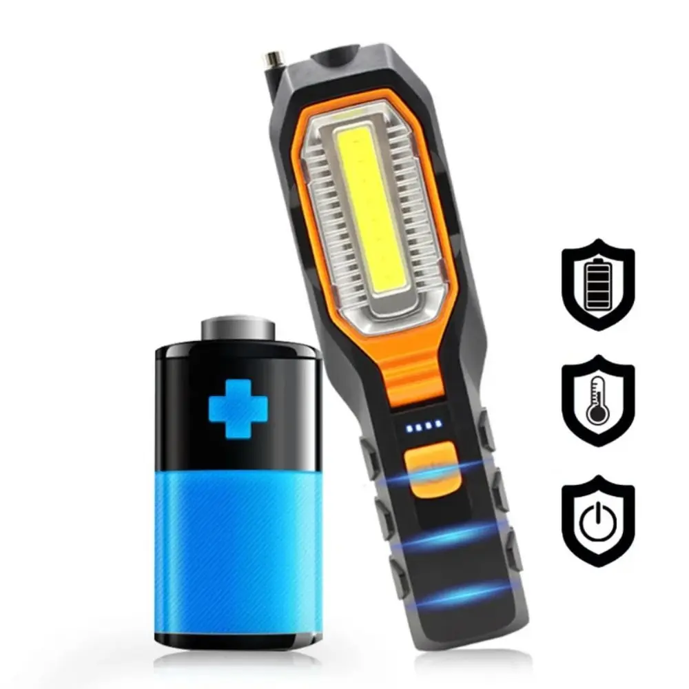 ضوء عمل مدمج، خفيف الوزن، سهل الحمل، مصباح يدوي للطوارئ، موفر للطاقة، إصلاح مصباح ميكانيكي لمرآب السيارة