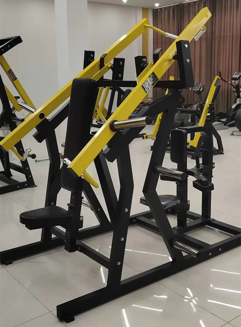 strength plate loaded bodybuilding fitness commercial gym equipment functional Iso Seated lat pull down low row machine