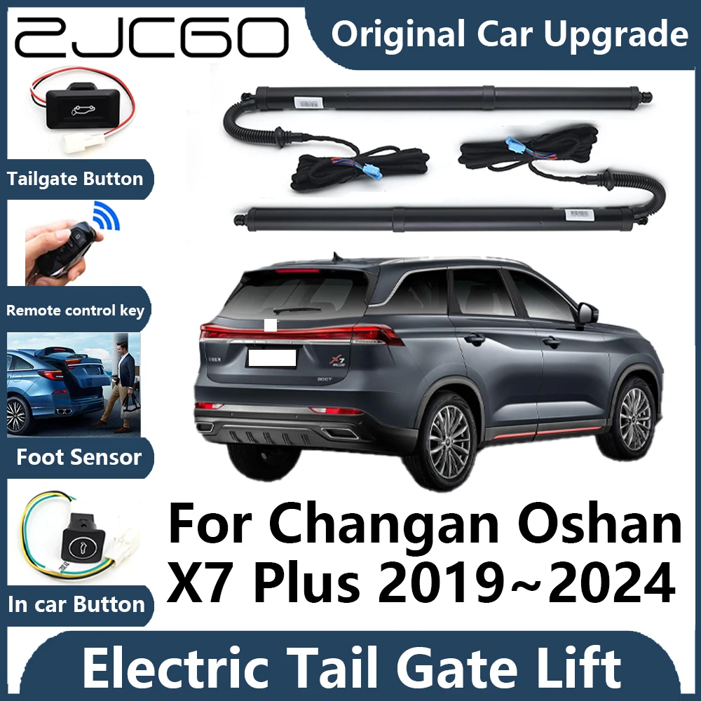 

For Changan Oshan X7 Plus 2019~2024 Tailgate Electric Tail Gate Lift Prop Support Vehicle Power Rear Door Liftgate Strut