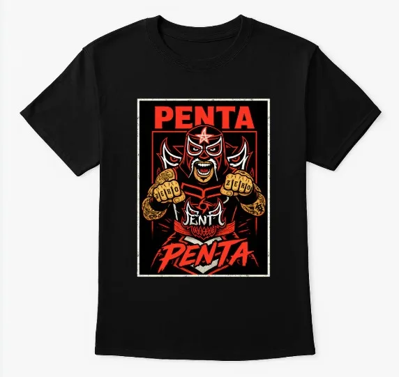 Penta El Zero Miedo Merch  Tee T-shirt Merch Men Short Sleeve Tee Unisex Tops Clothes Causal Female Y2K Tops