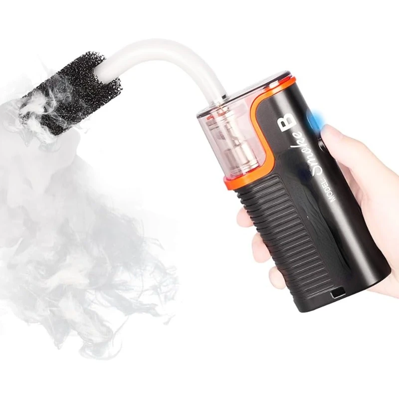 

Smoke B Smoke Machine, 40W Fog Machine with Remote Control Portable Hand-held Forgger for Photography, Outdoor Events