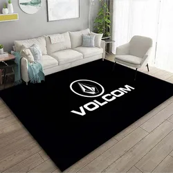 Extreme Sport V-V0lcom Pattern Floor Mat Rug 15 Size Living Room Bedroom Bedside Bathroom Floor Mat Area Rug Club Outdoor Rugs