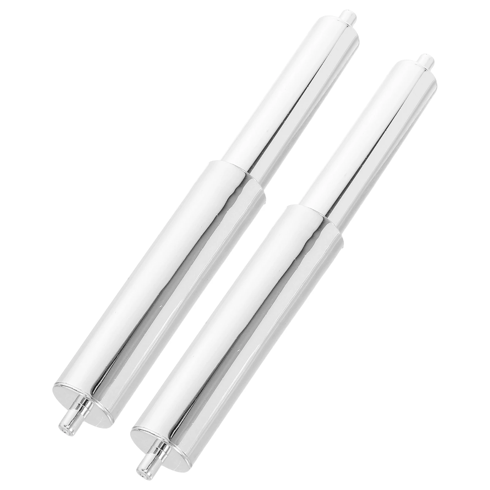 

2pcs Toilet Paper Holder Accessories Plastic Tissue Roll Replacement Roller Retractable Design Durable Reusable Home Bathroom