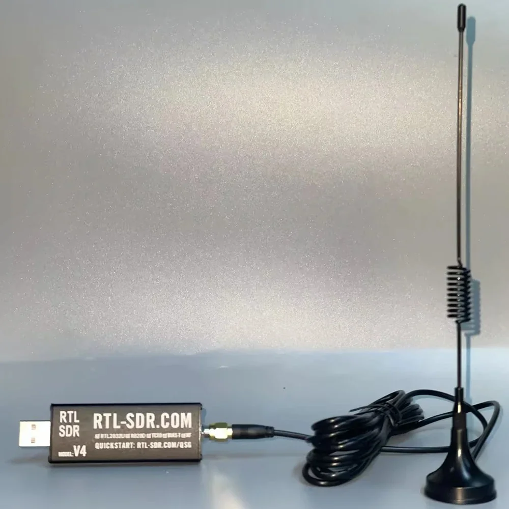 SDR-V4 RTL SDR V4 R828D RTL2832U 1PPM TCXO SMA RTLSDR Software Defined Radio With Multipurpose Antenna